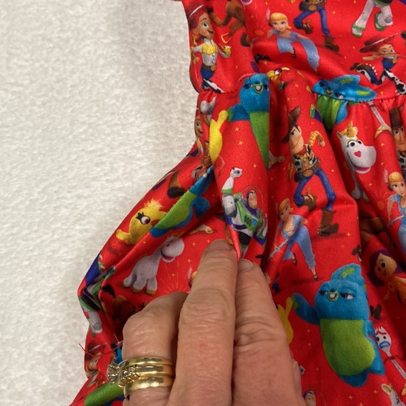 Cotton cuties Toy Story sleeveless pocket dress size 7/8 - Picture 10 of 10